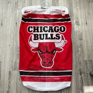 Retro Chicago bulls hanging hamper